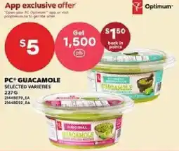 Loblaws Pc guacamole offer