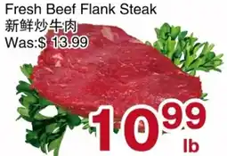 First Choice Supermarket Fresh Beef Flank Steak offer