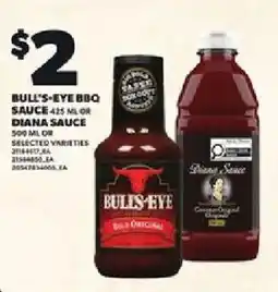 Loblaws Bull's-eye bbq sauce offer