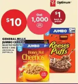 Loblaws General mills jumbo cereal offer