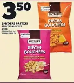 Loblaws Snyders pretzel offer