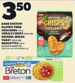 Loblaws Dare breton gluten-free crackers offer