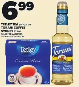 Loblaws Tetley tea offer
