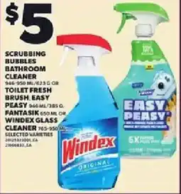 Loblaws Scrubbing bubbles bathroom cleaner offer