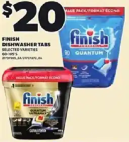 Loblaws Finish dishwasher tabs offer