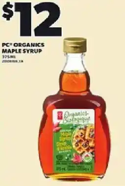 Loblaws Pc organics maple syrup offer