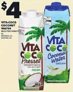 Loblaws Vita coco coconut water offer