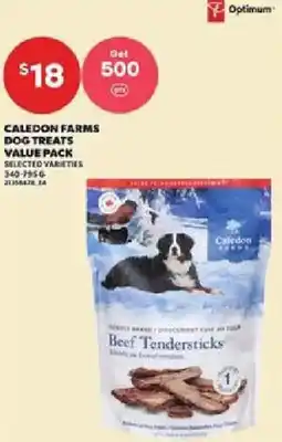 Loblaws Caledon farms dog treats value pack offer