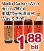 First Choice Supermarket Merilin Cooking Wine Series offer