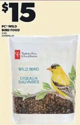 Loblaws Pc wild bird food offer