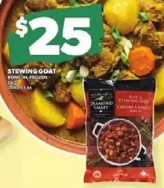 Loblaws Stewing goat offer