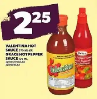 Loblaws Valentina hot sauce offer