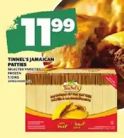 Loblaws Tinnel's jamaican patties offer
