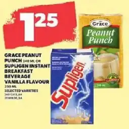 Loblaws Grace peanut punch offer