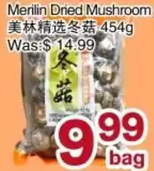 First Choice Supermarket Merilin Dried Mushroom offer