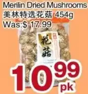 First Choice Supermarket Merilin Dried Mushrooms offer
