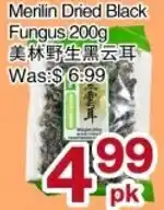 First Choice Supermarket Merilin Dried Black Fungus offer