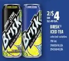 Loblaws Brisk Iced Tea offer