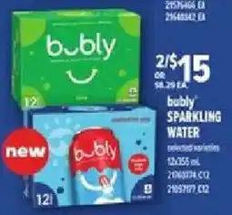 Loblaws bubly Sparkling Water offer