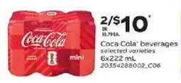 Loblaws Coca Cola beverages offer
