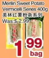 First Choice Supermarket Merilin Sweet Potato Vermicelli Series offer