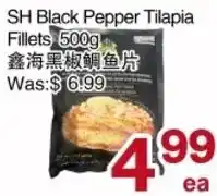 First Choice Supermarket SH Black Pepper Tilapia Fillets offer