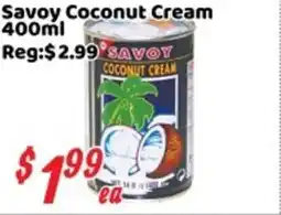 Nations Fresh Foods Savoy Coconut Cream offer