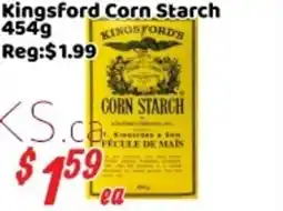 Nations Fresh Foods Kingsford Corn Starch offer