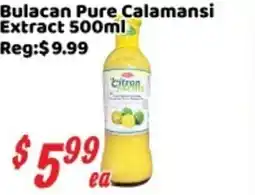 Nations Fresh Foods Bulacan Pure Calamansi Extract offer