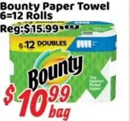 Nations Fresh Foods Bounty Paper Towel offer