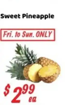 Nations Fresh Foods Sweet Pineapple offer