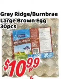 Nations Fresh Foods Gray Ridge/Burnbrae Large Brown Egg offer