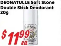 Nations Fresh Foods DEONATULLE Soft Stone Double Stick Deodorant offer