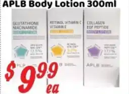 Nations Fresh Foods APLB Body Lotion offer