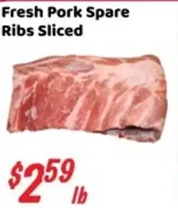 Nations Fresh Foods Fresh Pork Spare Ribs Sliced offer