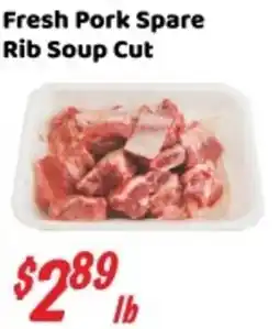 Nations Fresh Foods Fresh Pork Spare Rib Soup Cut offer