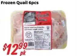 Nations Fresh Foods Frozen Quail offer
