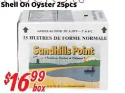 Nations Fresh Foods Shell On Oyster offer