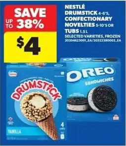 Dominion Nestlé Drumstick, Confectionery Novelties offer