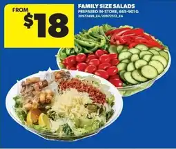 Dominion Family Size Salads offer