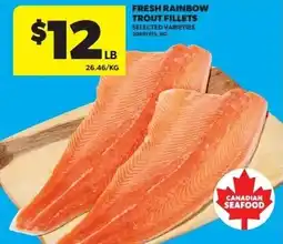 Dominion Fresh Rainbow Trout Fillets offer