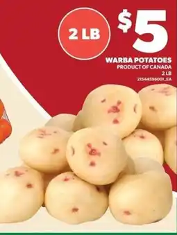 Loblaws Warba potatoes offer