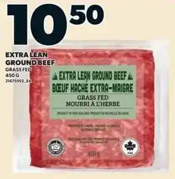 Loblaws Extra lean ground beef grass fed offer