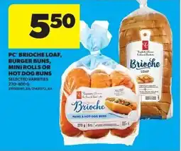 Dominion PC Brioche Loaf, Burger Buns, Mini Rolls, or Hot Dog Buns offer