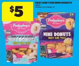 Dominion Heat and Toss Mini Donuts offer