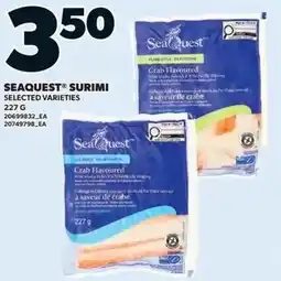 Loblaws Seaquest surimi offer