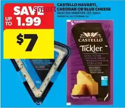Dominion Castello Havarti, Cheddar, or Blue Cheese offer