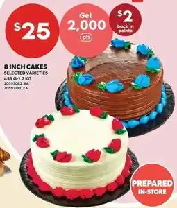 Loblaws 8 inch cakes offer