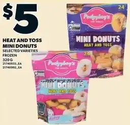 Loblaws Heat and toss mini donuts offer