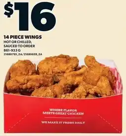 Loblaws 14 piece wings offer